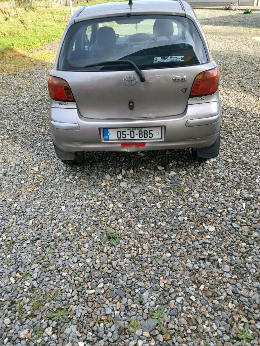 Toyota yaris nct 05/26 - Image 3