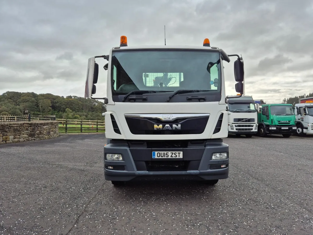 Man TGM 18.250  Dropside rear Palfinger PK12001 - Image 3