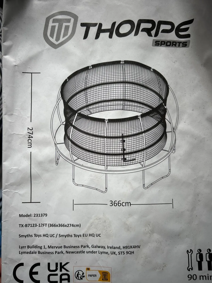 12-foot trampoline - Image 3