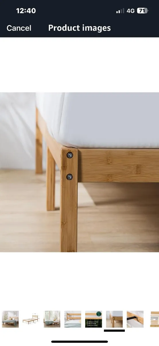 2 single beds with mattresses - Image 2