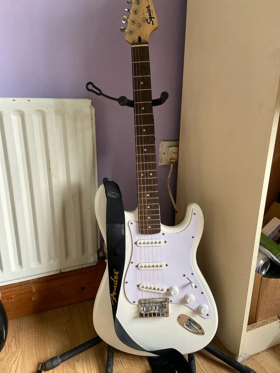 Squire Stratocaster Electric Guitar - Image 1