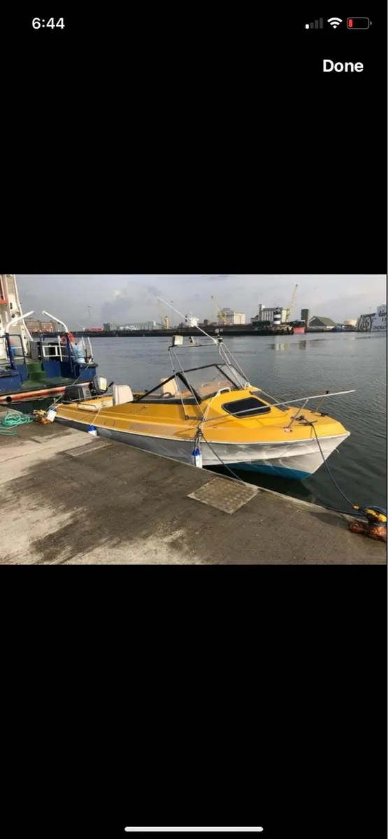 Shetland finishing boat trailer engine quick - Image 1