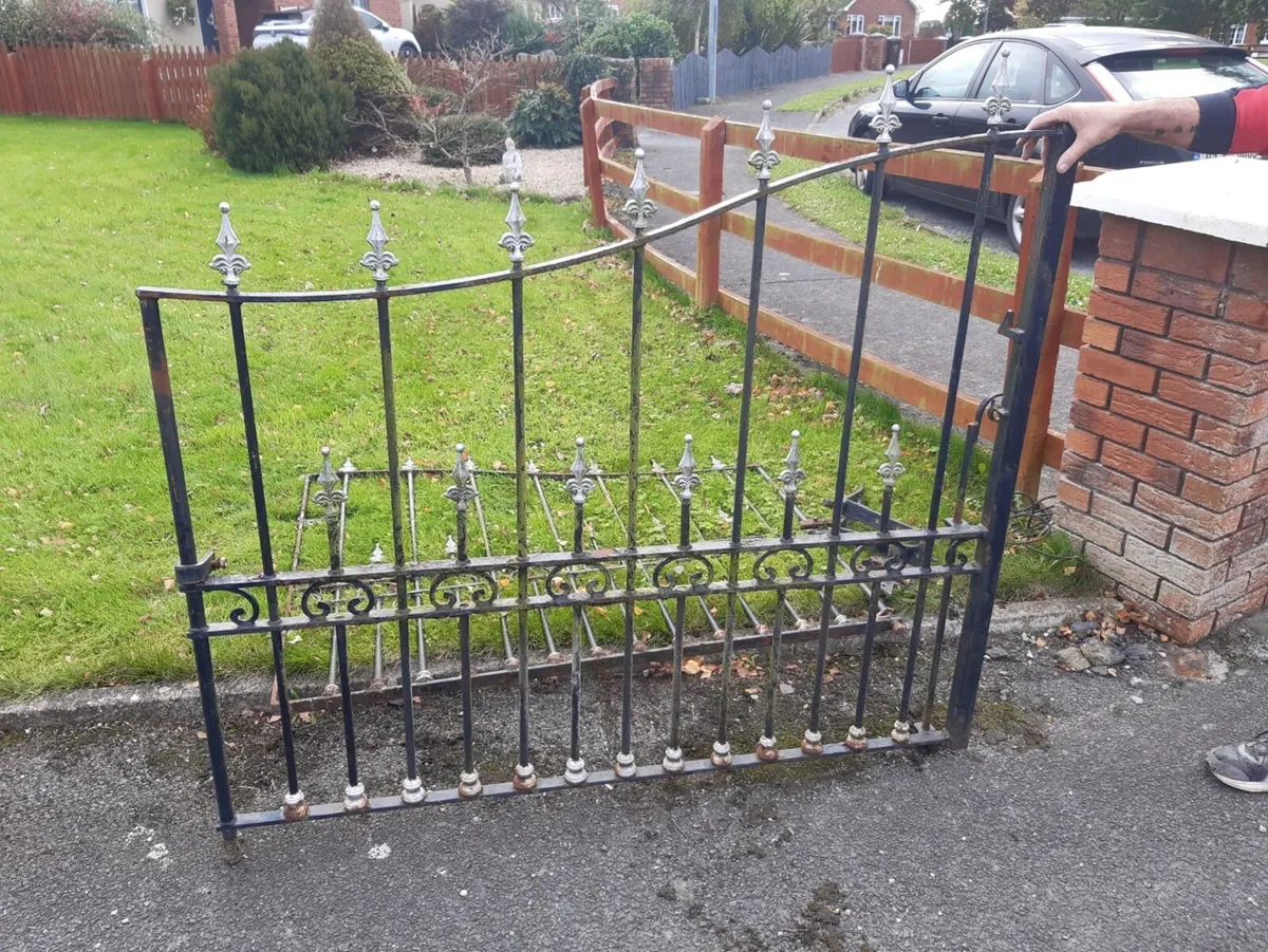 Wrought iron heavy Garden gates - Image 1