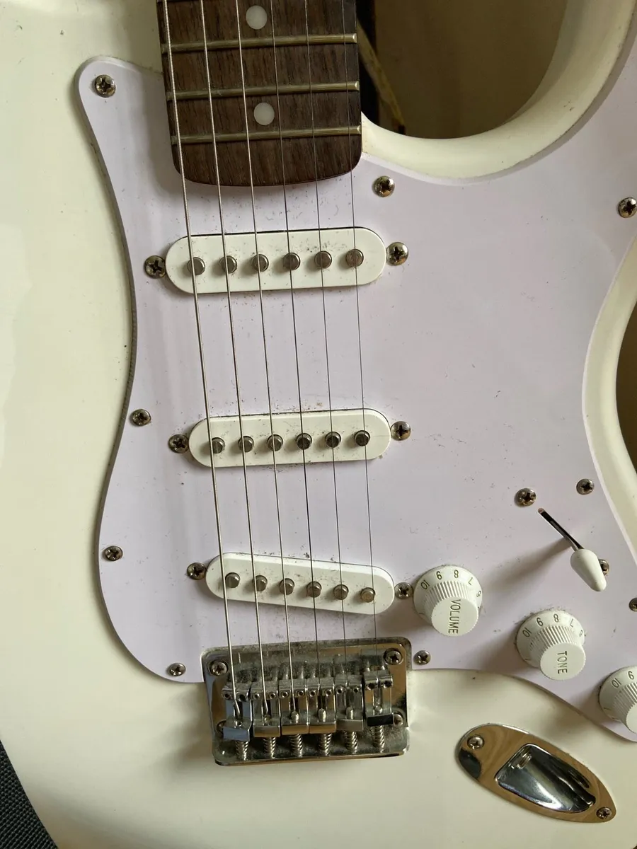 Squire Stratocaster Electric Guitar - Image 4