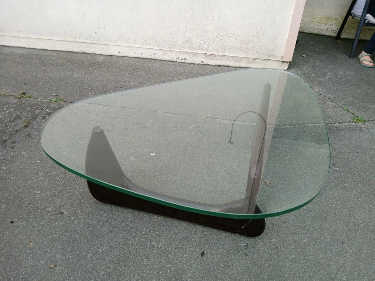 Glass coffee table - Image 2