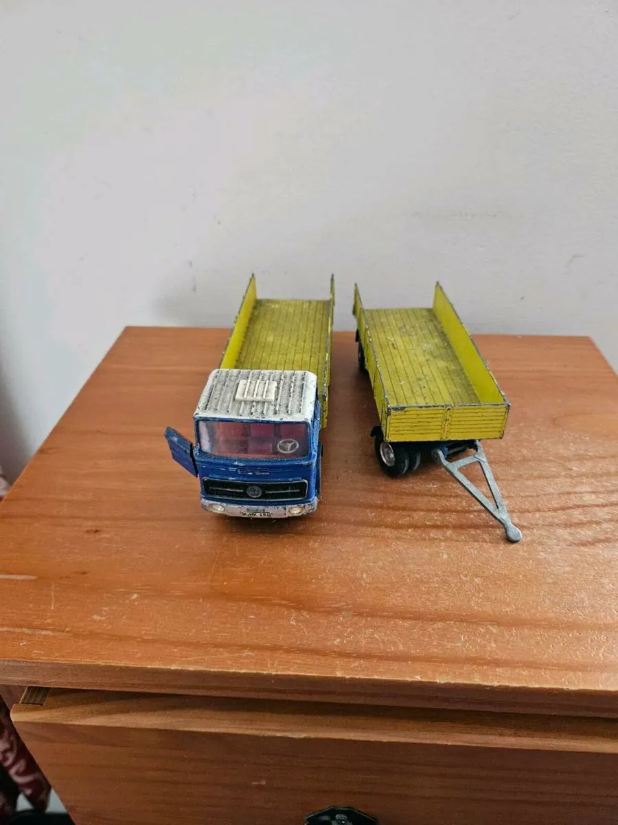 Dinky 1970's Mercedes Truck and Trailer - Image 1