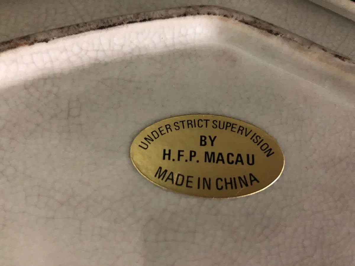 Ceramics  - hand-painted Chinese decorative plate - Image 3