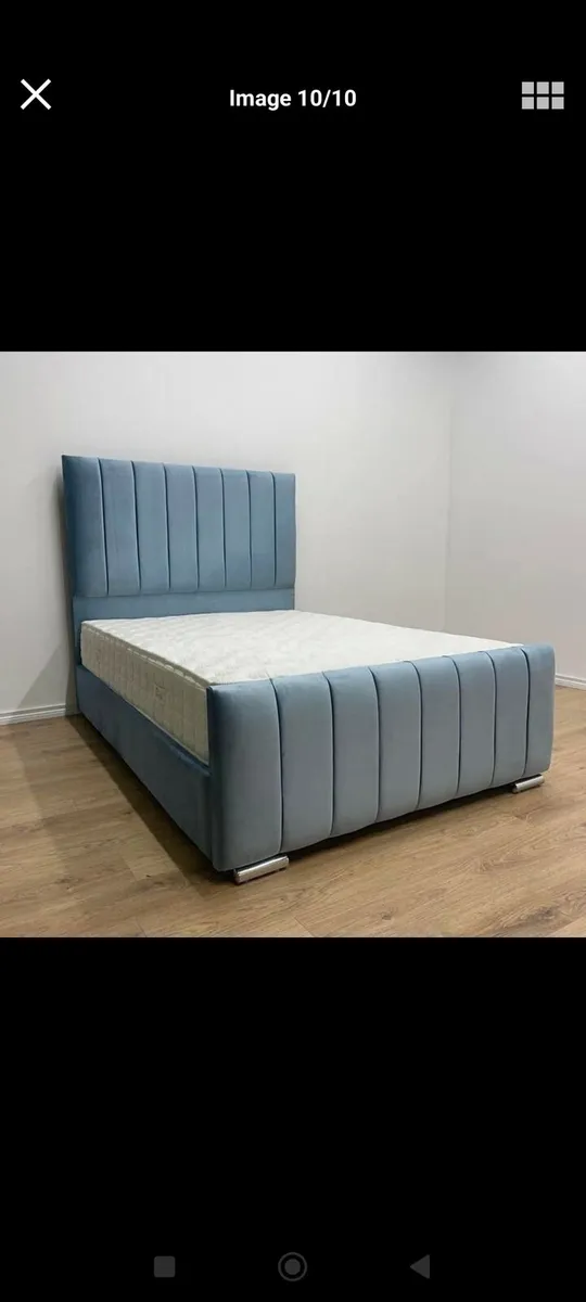 Single/Double/King Size Bed Frame With Mattress - Image 1