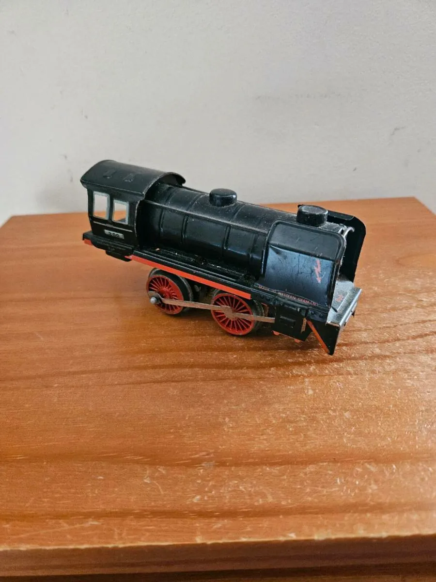 Vintage Clock Work Steam Engine West Germany - Image 1