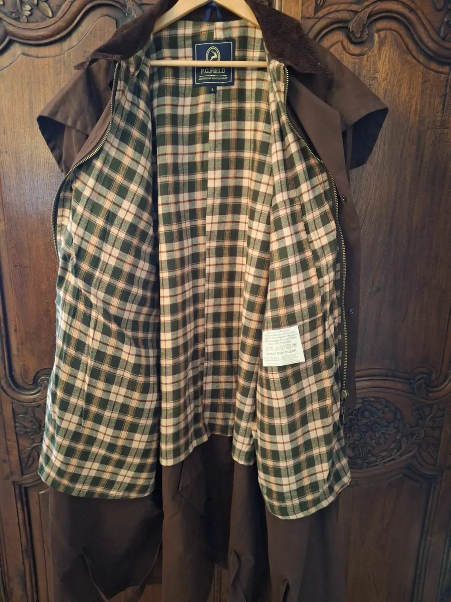 LONG WAX COAT - Image 4