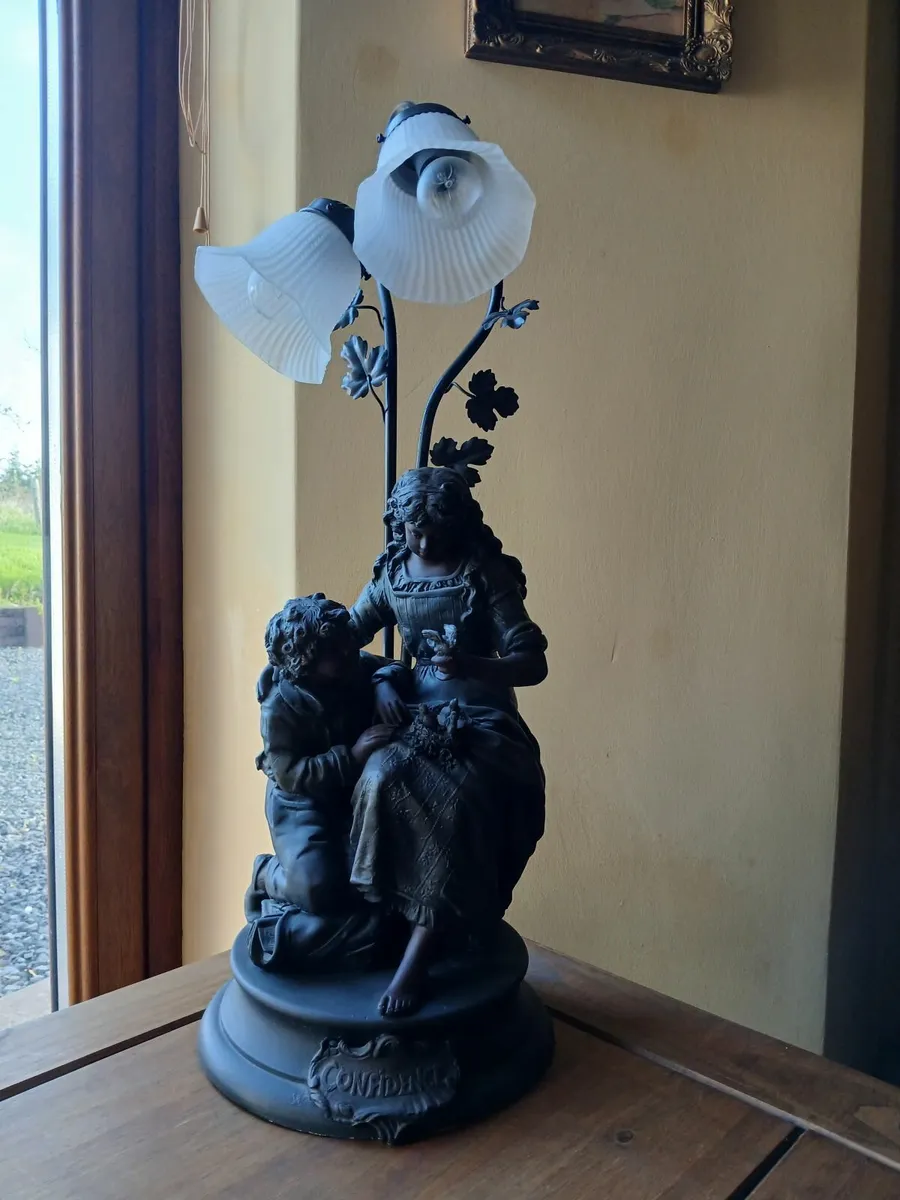 Bronze lamp - Image 1