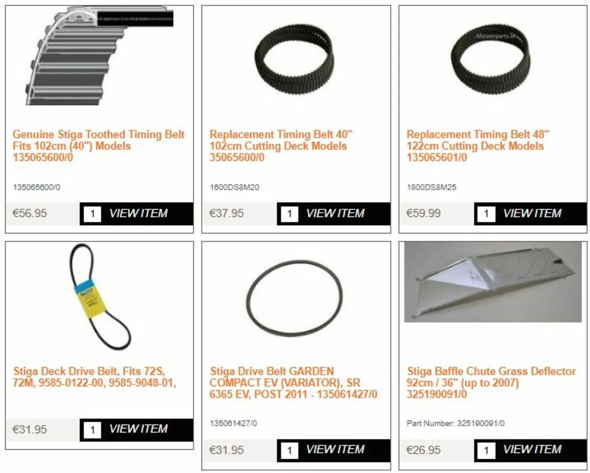Stiga Spare Parts - Image 3