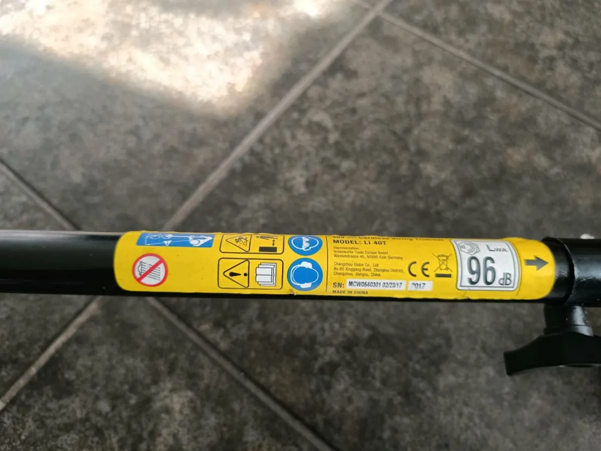 Mcculloch li-40t battery trimmer 40volt - Image 4