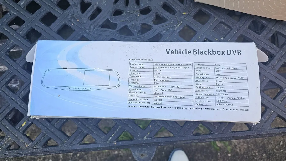 New Vehicle Blackbox DVR €20 - Image 2