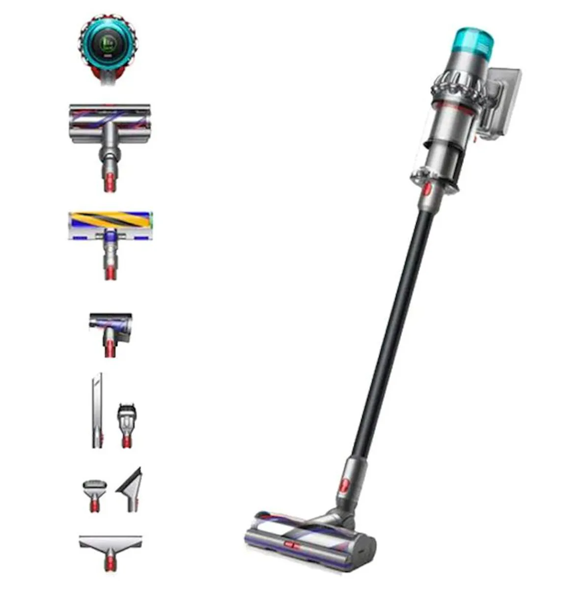 Dyson V15 Detect Cordless Vacuum Cleaner - Nickel & Black - V15TC - Image 1