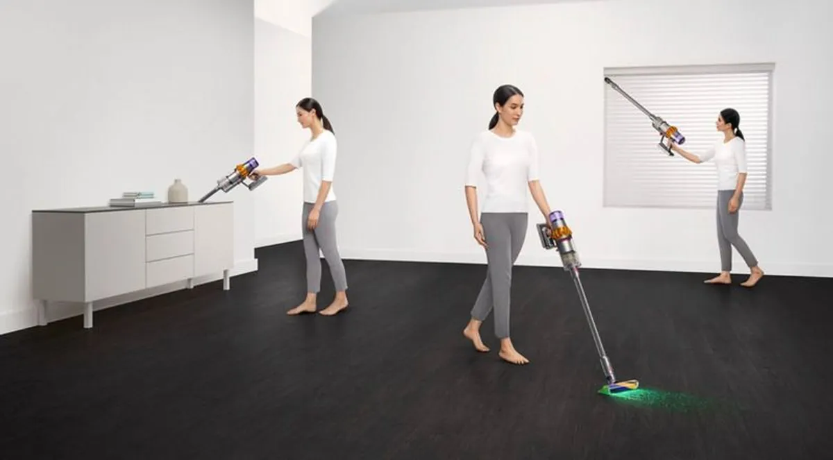 Dyson V15 Detect Cordless Vacuum Cleaner - Nickel & Black - V15TC - Image 3