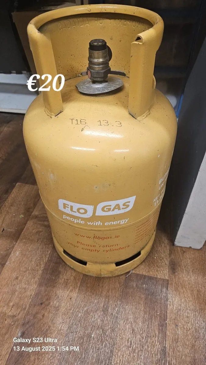 Empty Gas Cylinder €20