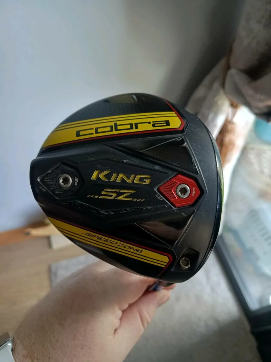 Cobra Speedzone driver 10.5 with upgraded shaft - Image 1