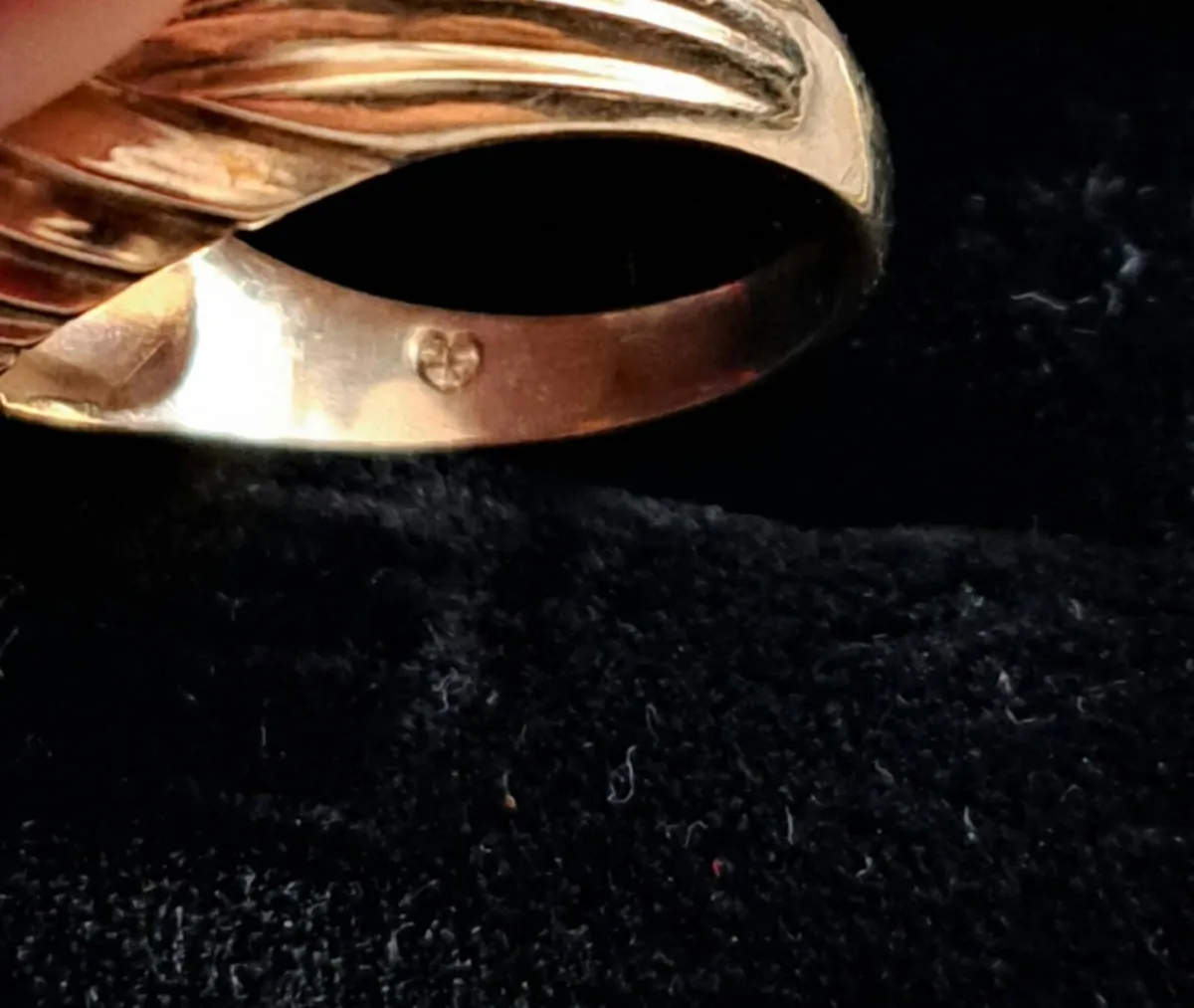 Vintage 9 ct gold ring - Image 2