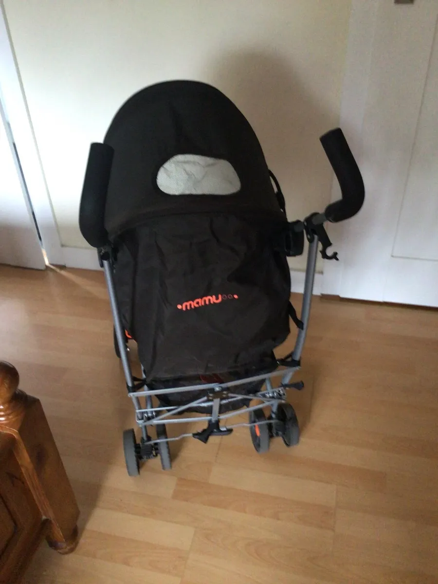 Pushchair  with Raincover and Umberella - Image 3