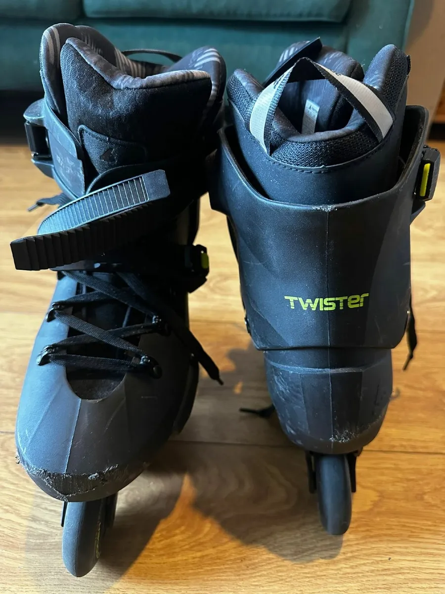 Rollerblades TWISTER EDGE XT & knee guard - Image 2