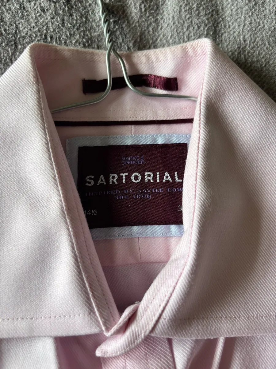Four M&S Satorial shirts never worn - Image 3