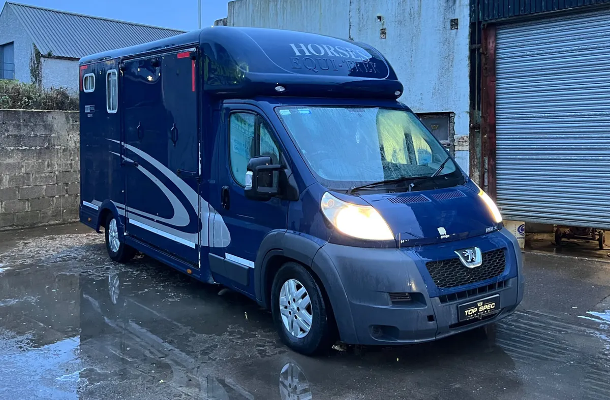 🐎2010 Peugeot boxer Equitrek 2box horse transport - Image 3