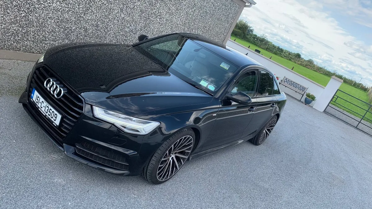 Audi A6 2015 Black edition - Image 1