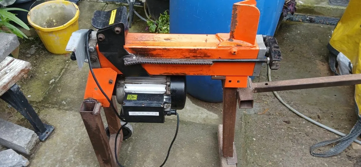 FOR SALE: 5-Ton Electric Log Splitter with Trolley - Image 3