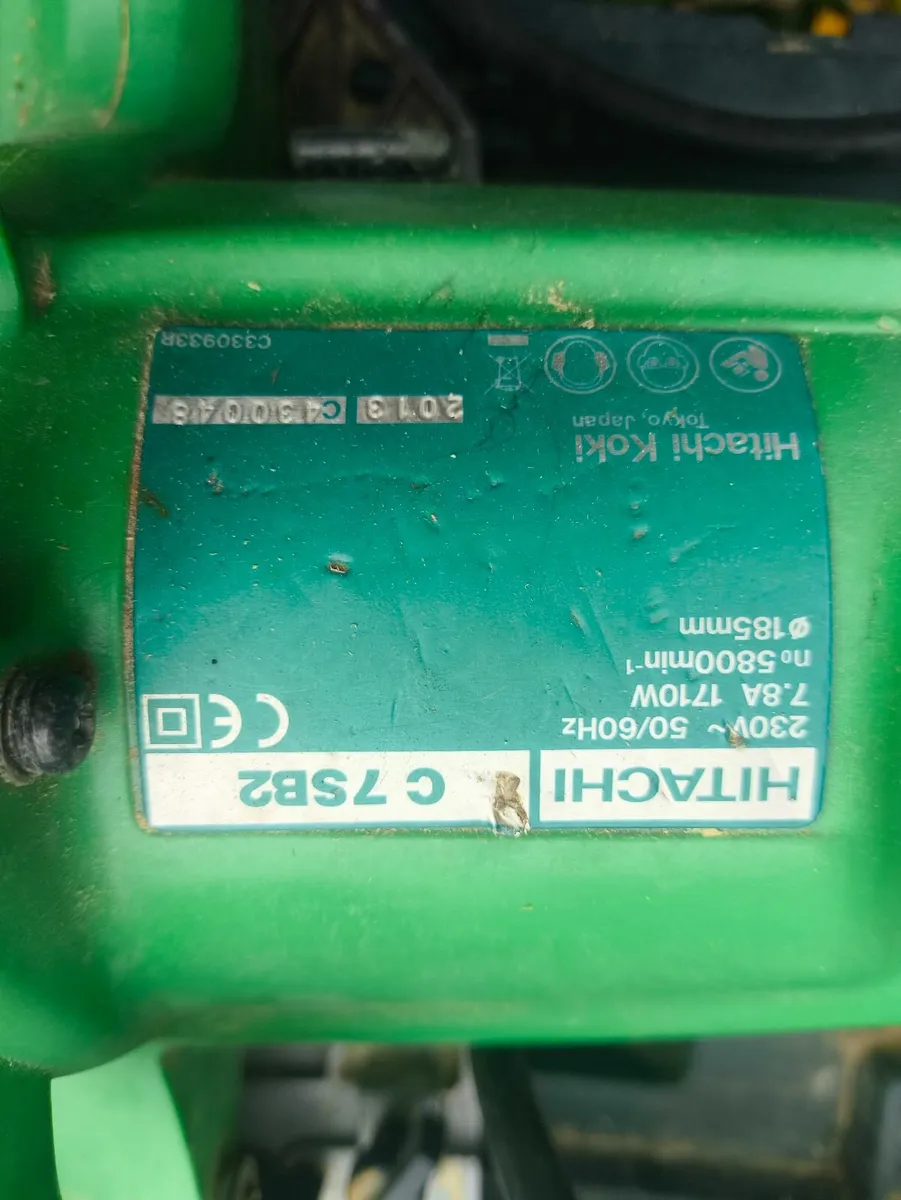 HITACHI CS7B2 circular saw - Image 2