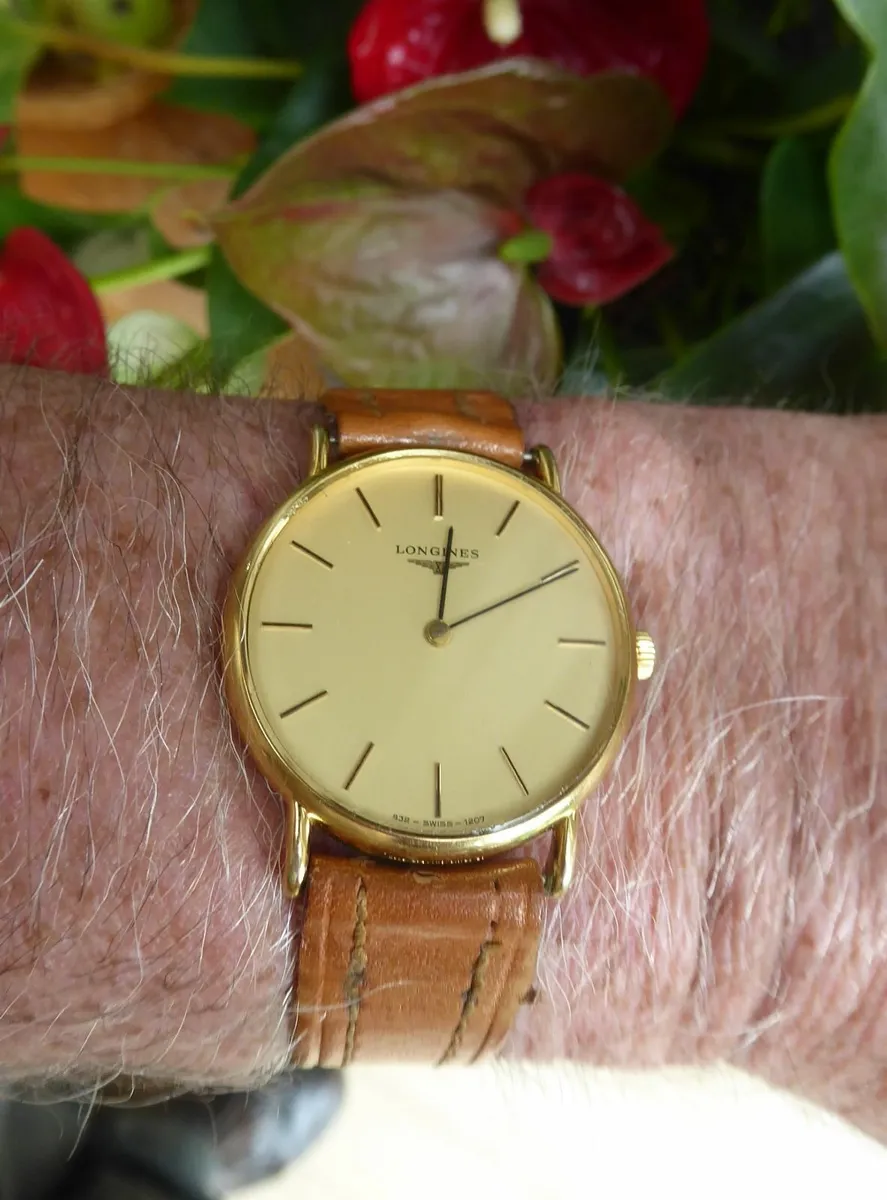 Vintage Longines men's hand winding watch. working - Image 1