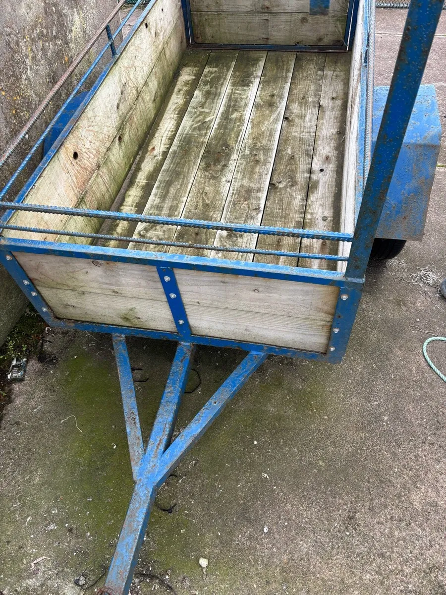 6X3 foot car trailer - Image 1