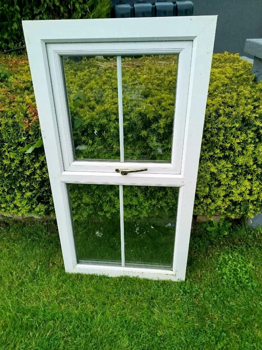 White PVC double glazed window - Image 2