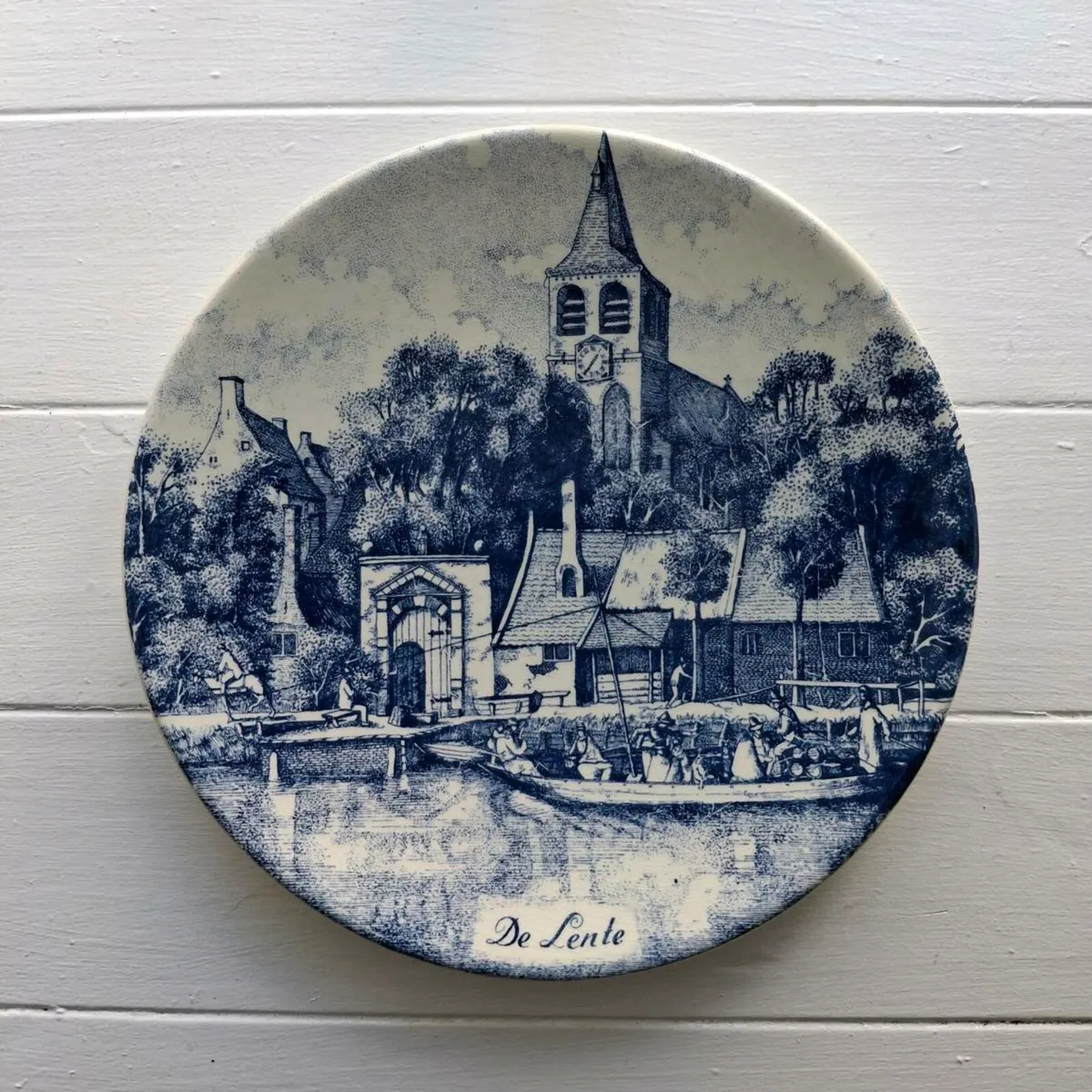 1960's Delft Ware Dutch Plate - Image 1