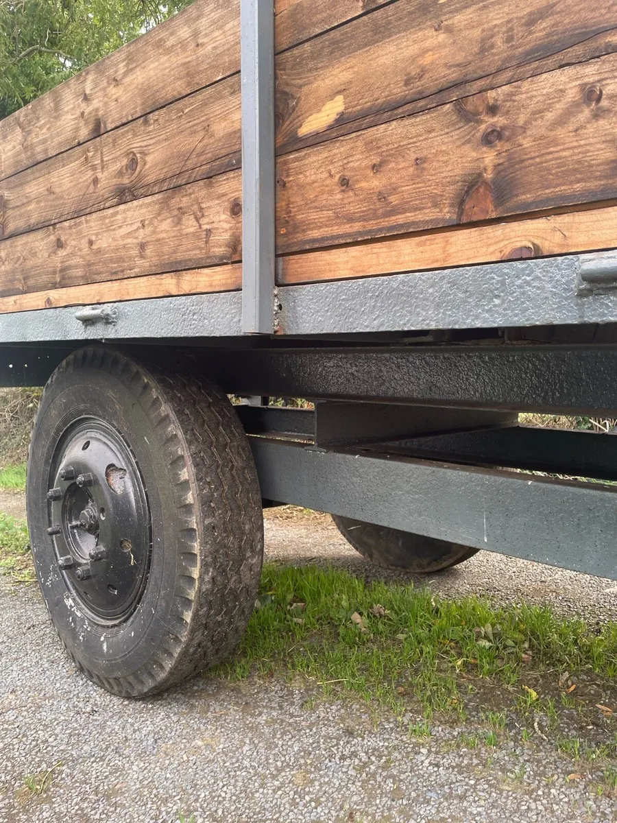 12 foot tipping trailer + yard scraper - Image 3