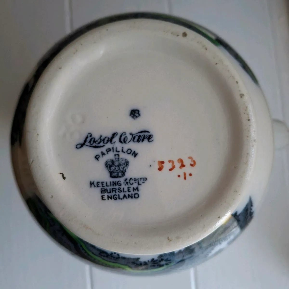 Keeling & Co "Papillon" Water Jug - Image 3