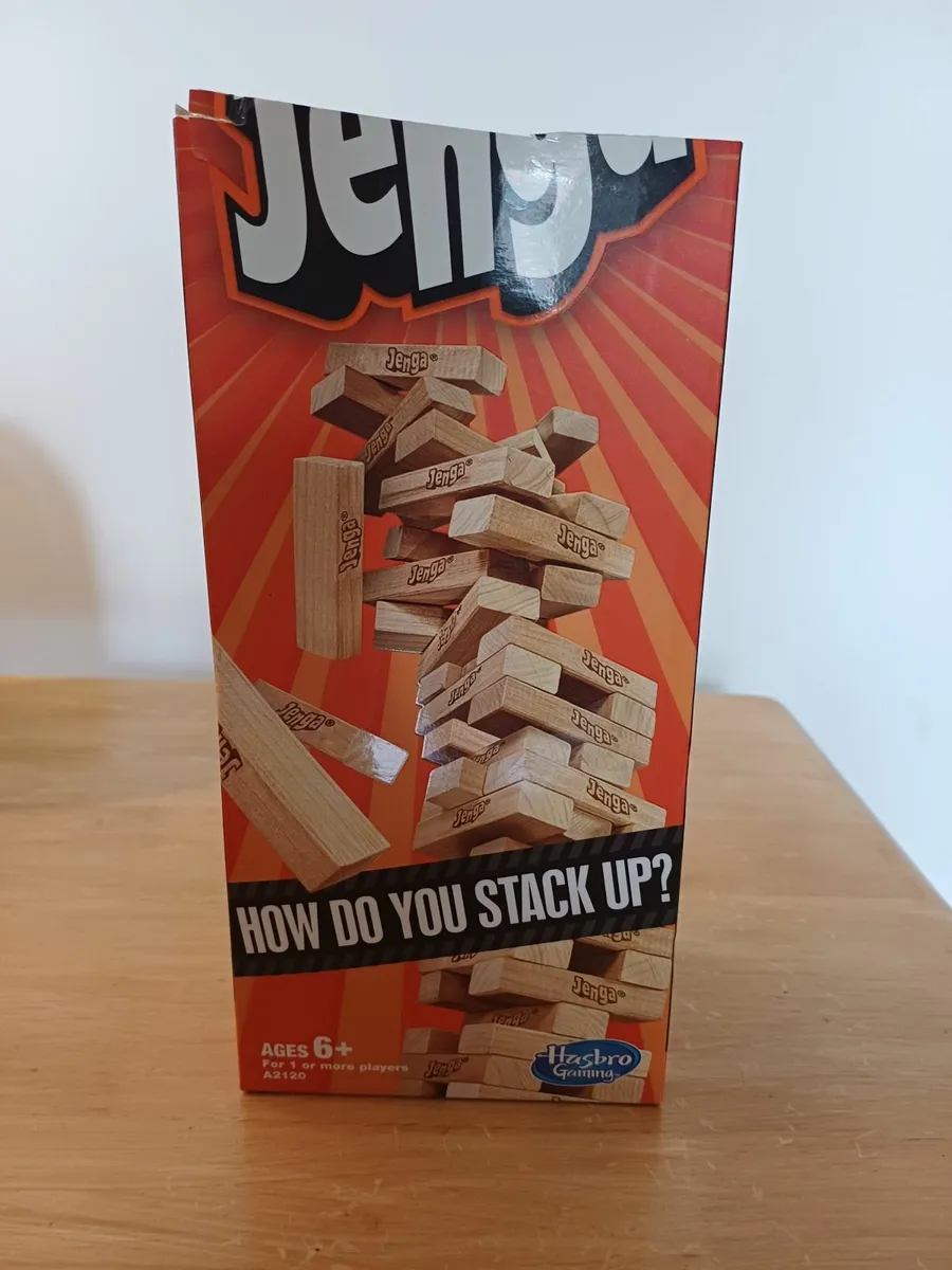 Jenga Wooden Block Game - Image 1