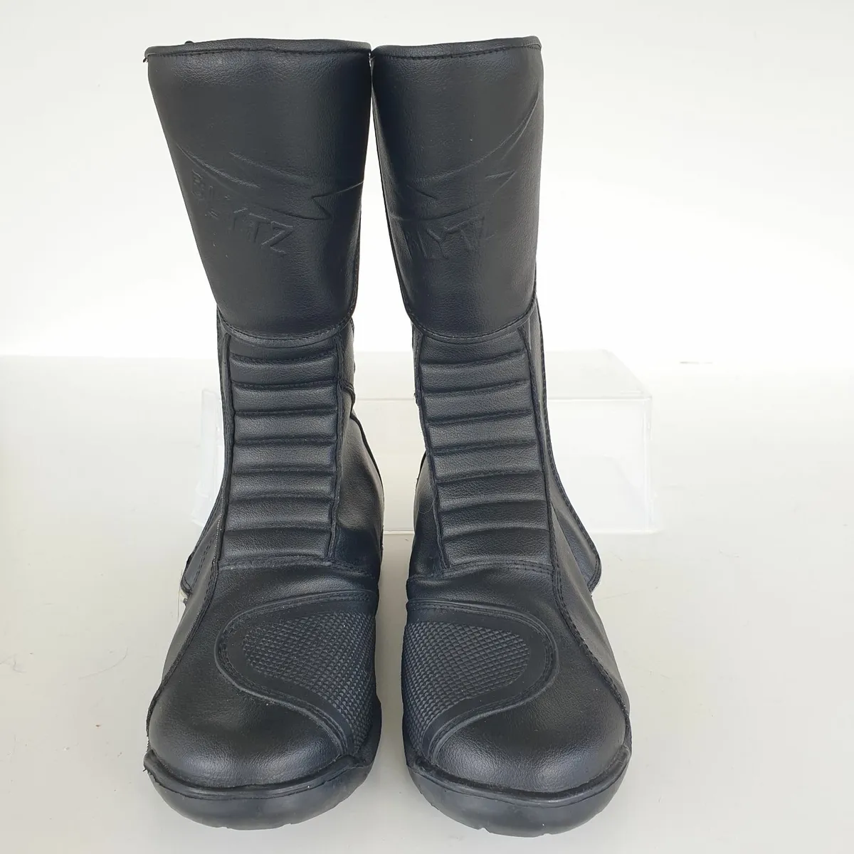 Blytz waterproof motorbike boots size 3 - Image 1