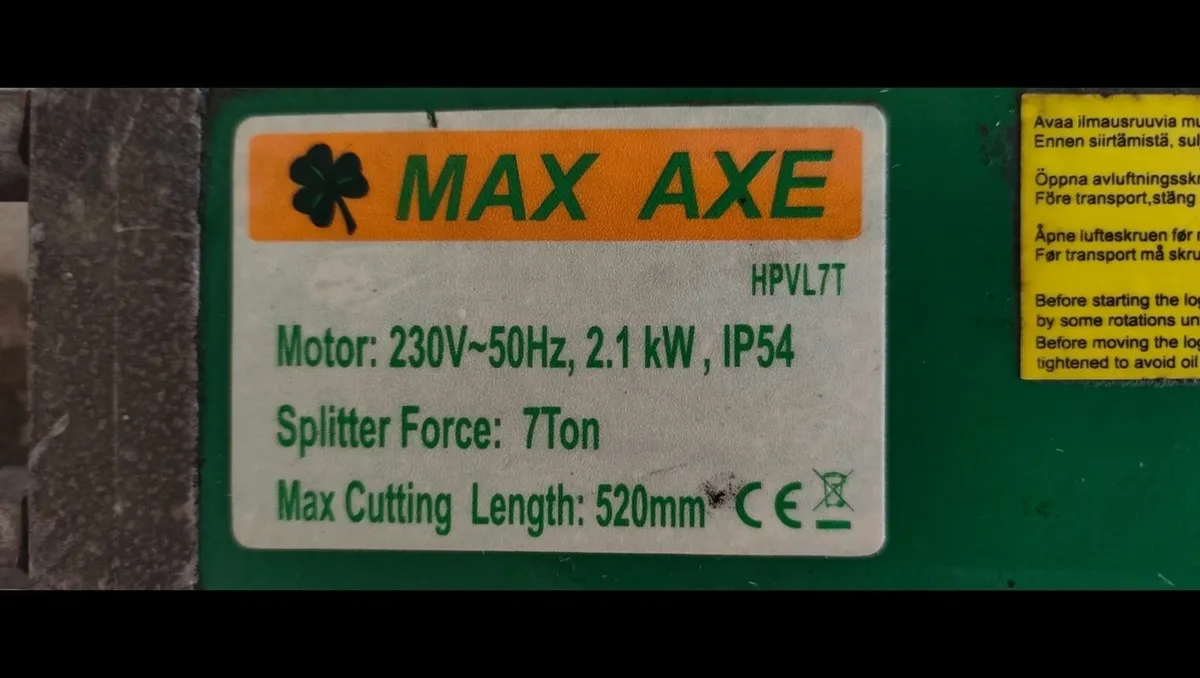 Log splitter - Image 4