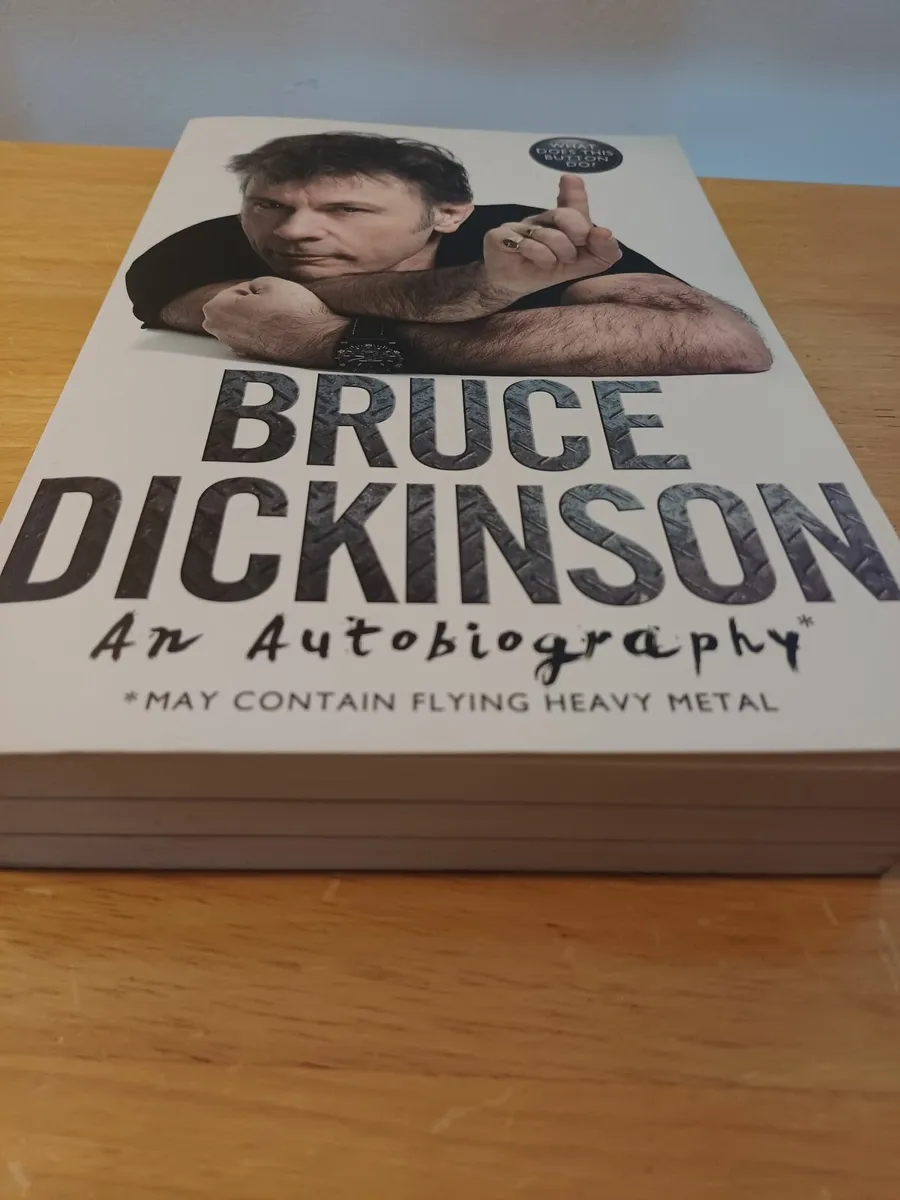 Bruce Dickinson & John Lydon books - Image 2