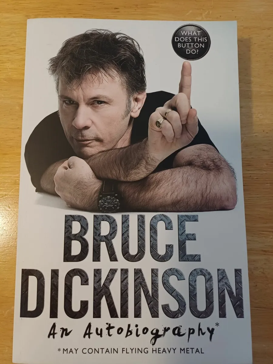 Bruce Dickinson & John Lydon books - Image 4