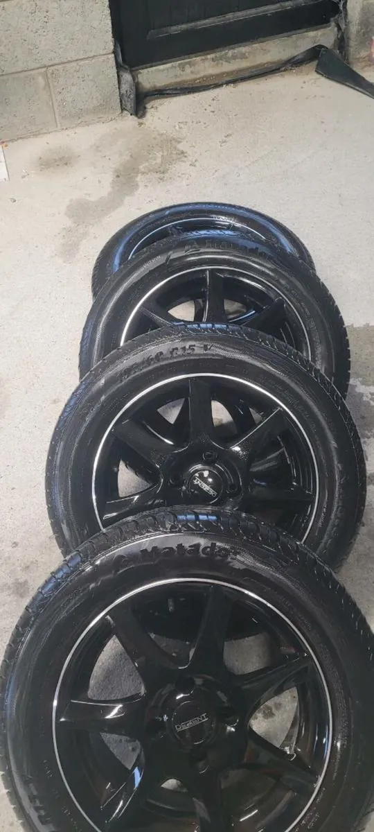 15" Ford Transit Courier Alloy Wheels - Image 1