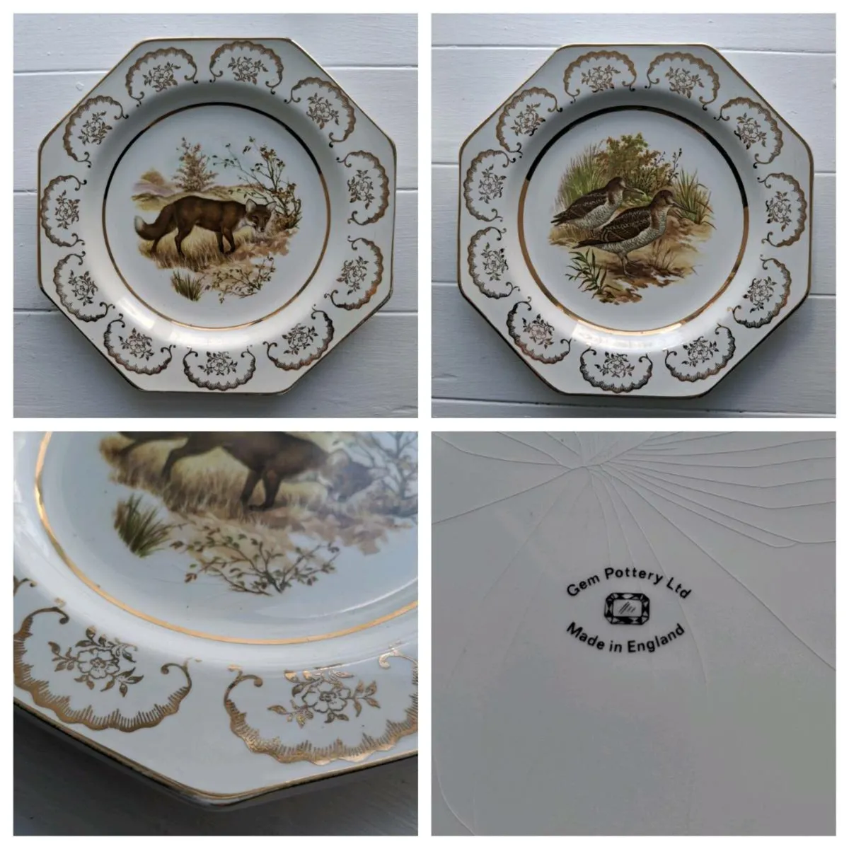 Gem Pottery Display Plates - Image 1