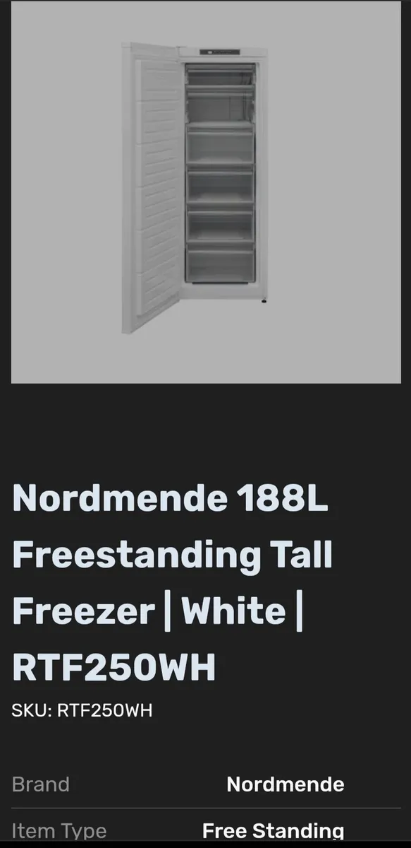 Nordmende Freezer - Image 2