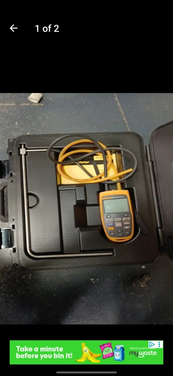 Fluke airflow meter - Image 2