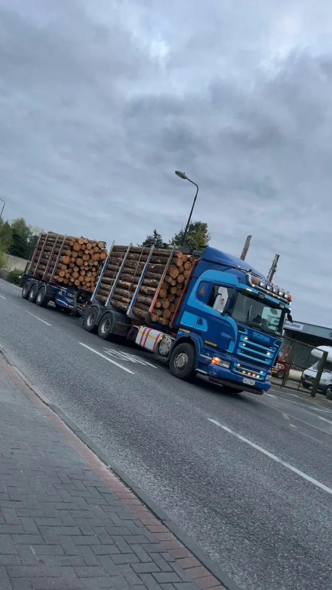 Scania Timber Rigid + Trailer - Image 1