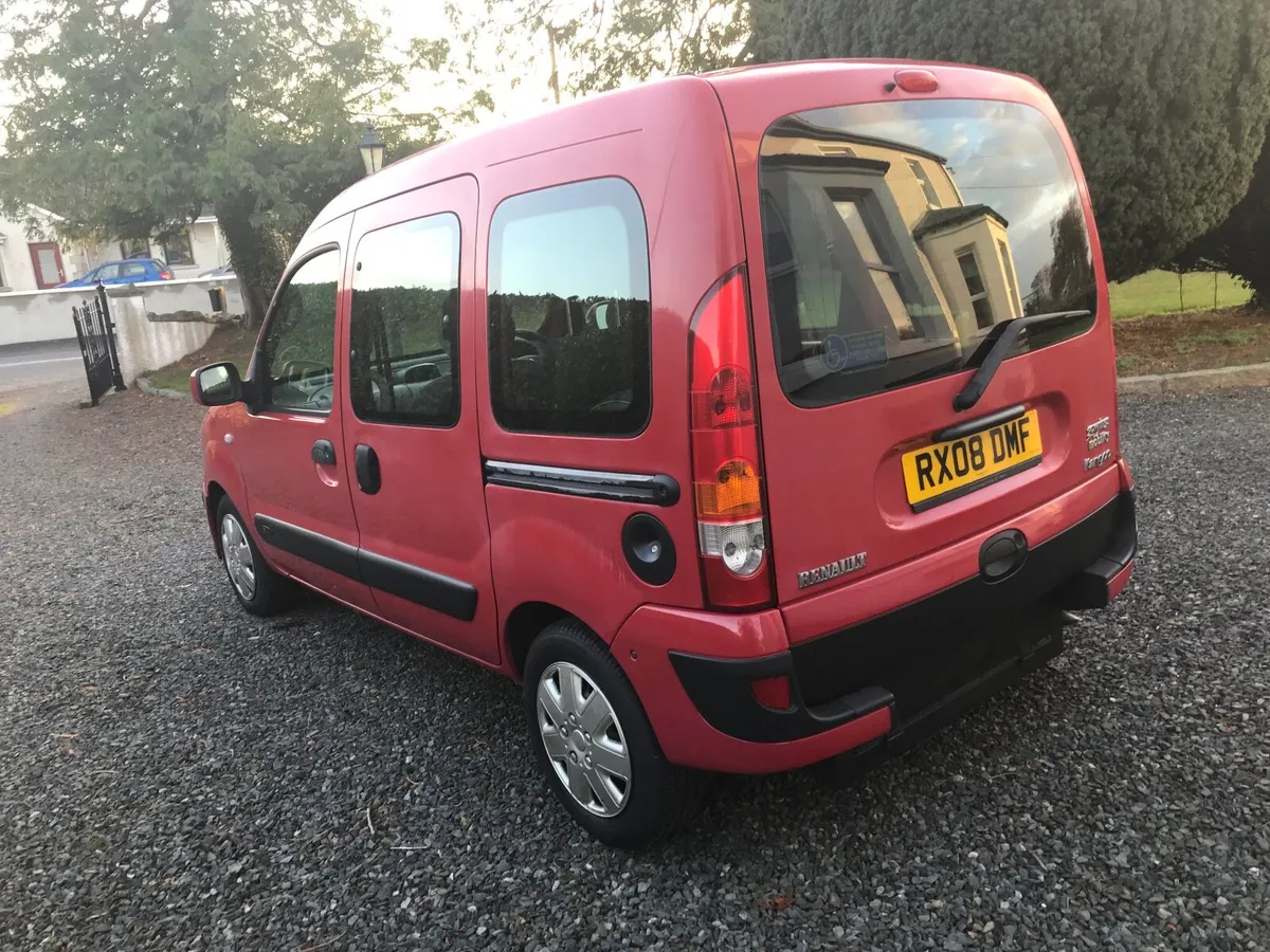 Wheelchair Accessible 2008:Renault Kangoo 1.2 - Image 2