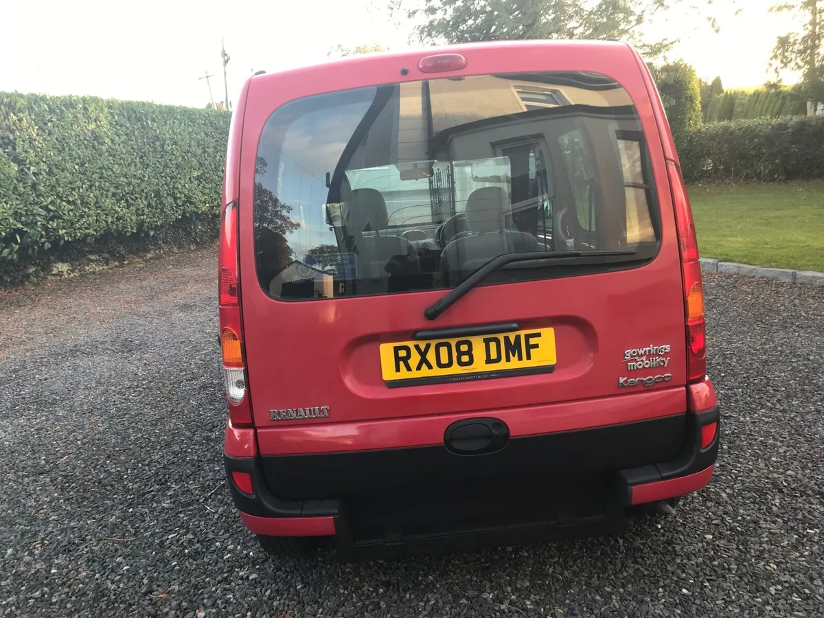 Wheelchair Accessible 2008:Renault Kangoo 1.2 - Image 3