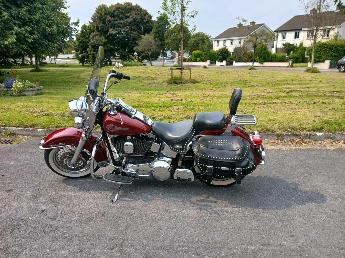 2001 HarleyDavidson heritage softail - Image 3