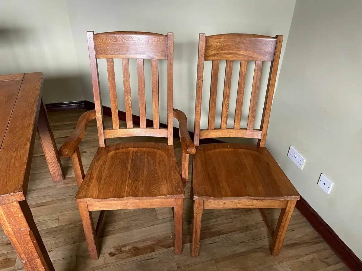 Dining room table and chairs - Image 2